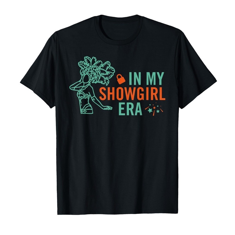 NWT "In My Showgirl Era" Graphic Tee Black T-Shirt‎ Kids Small & Medium